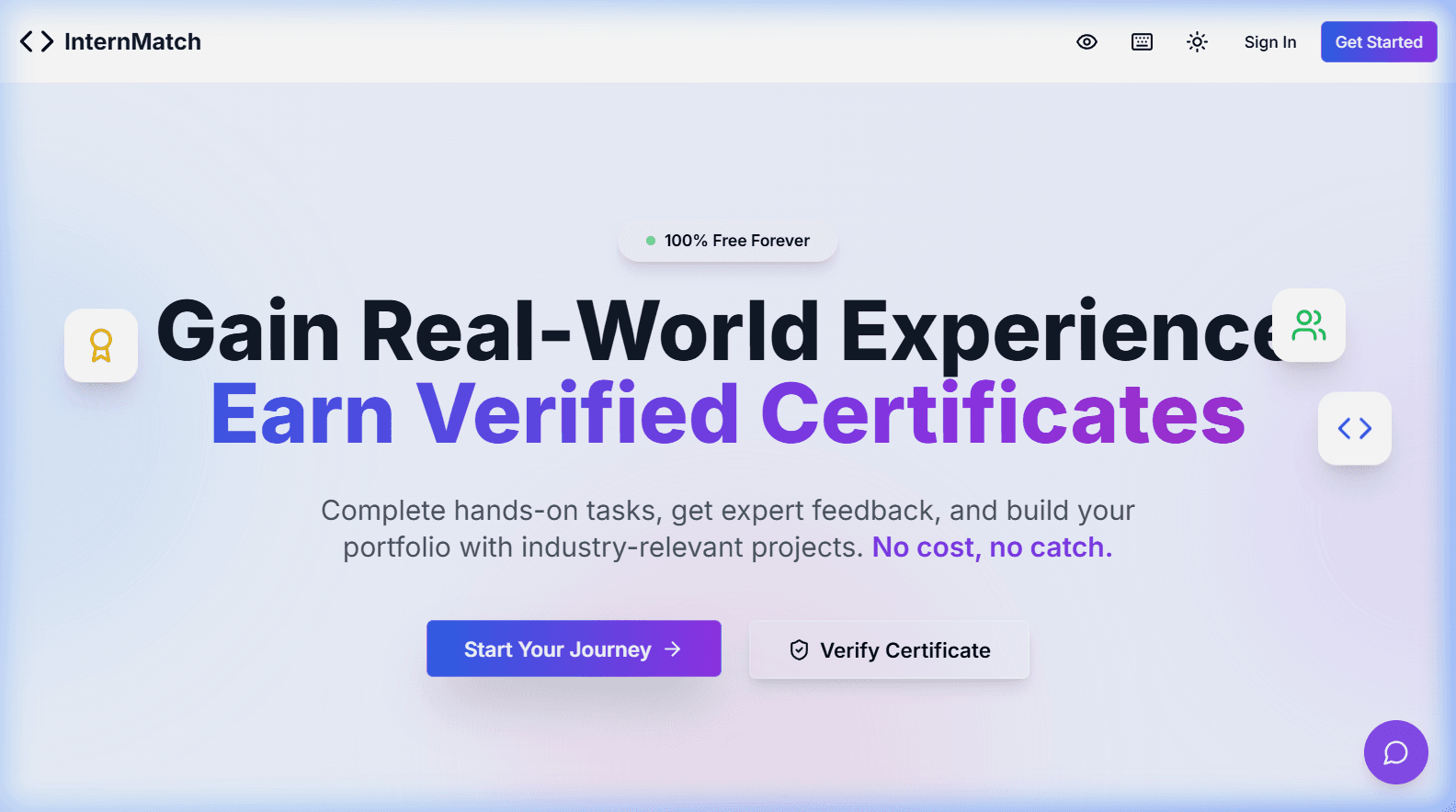 InternMatch Platform