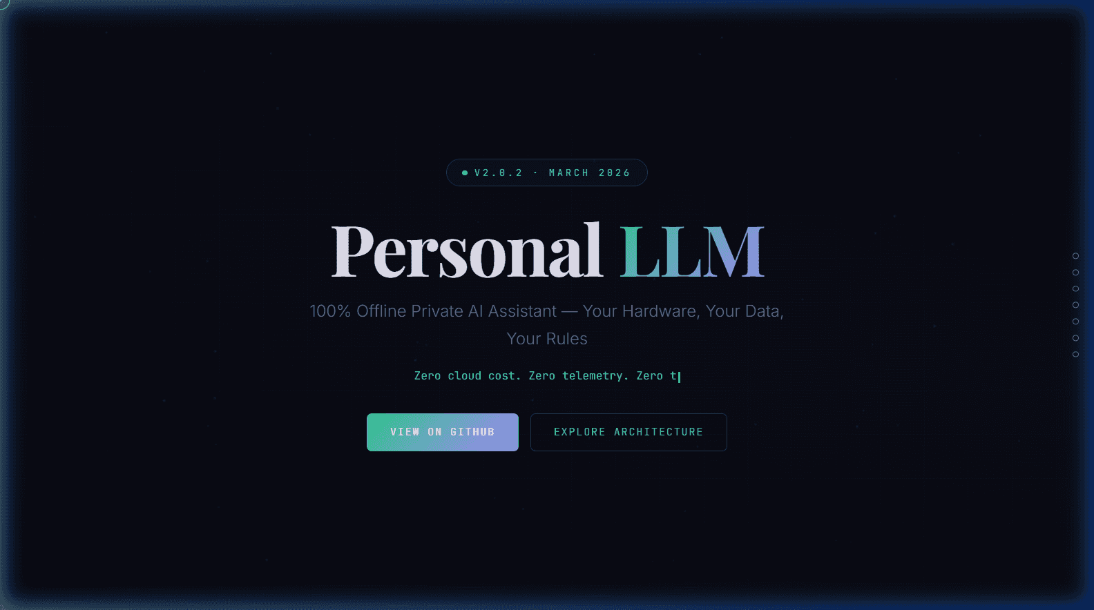 Personal LLM 2.0